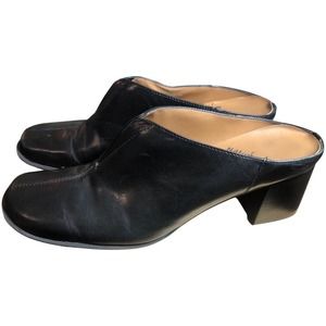 Naturalizer Slip On 9N Shoes Mules Leather Upper Man Made Office FLAWED